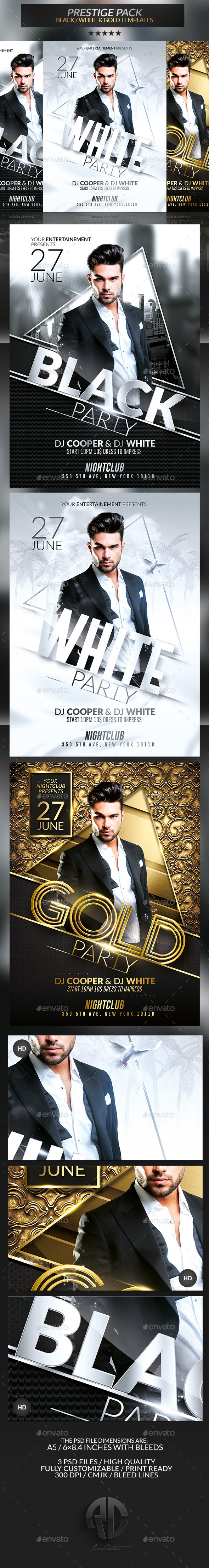 GraphicRiver Prestige Pack Psd Flyer Templates 11243543 GraphicRiver Prestige Pack Psd Flyer Templates 11243543