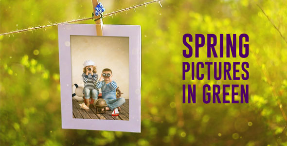 Free download Spring Pictures in Green nulled Videohive