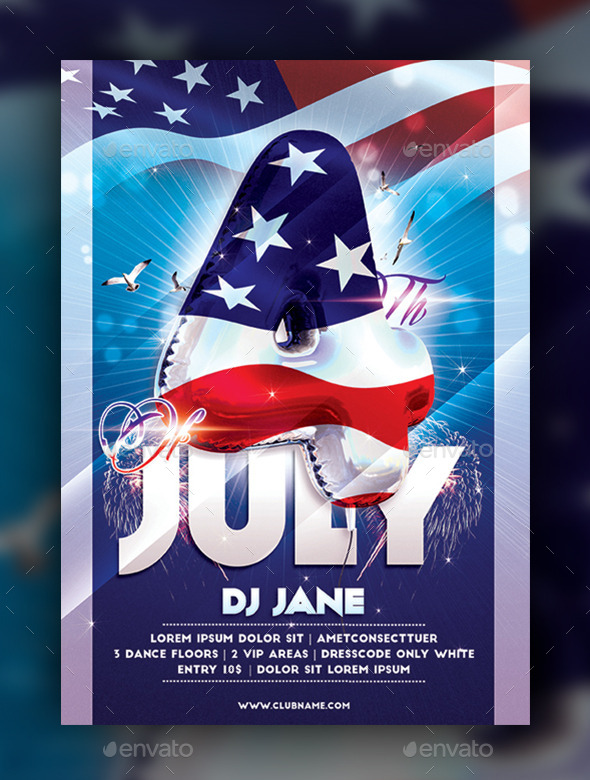 GraphicRiver 4th Of July 11244320 GraphicRiver 4th Of July 11244320
