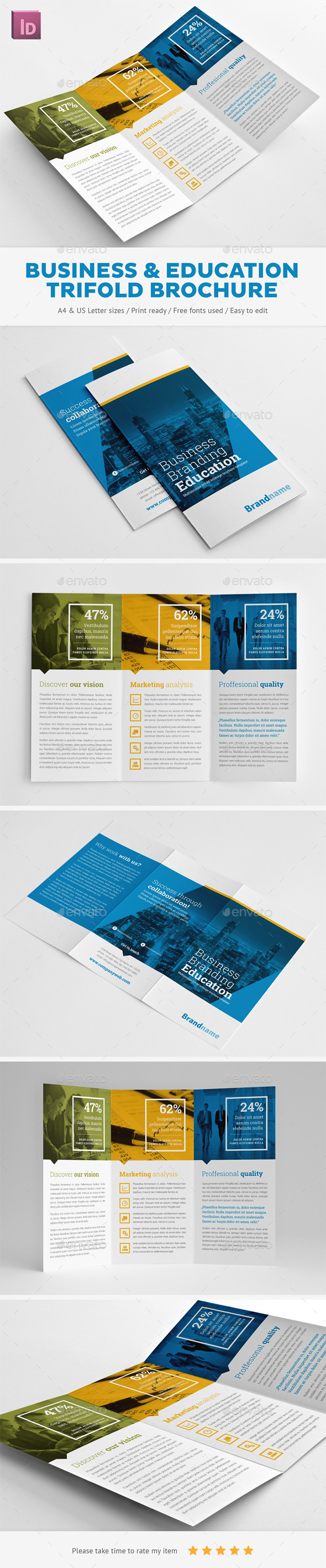 GraphicRiver Business Branding & Education Trifold Brochure 11246190 GraphicRiver Business Branding & Education Trifold Brochure 11246190