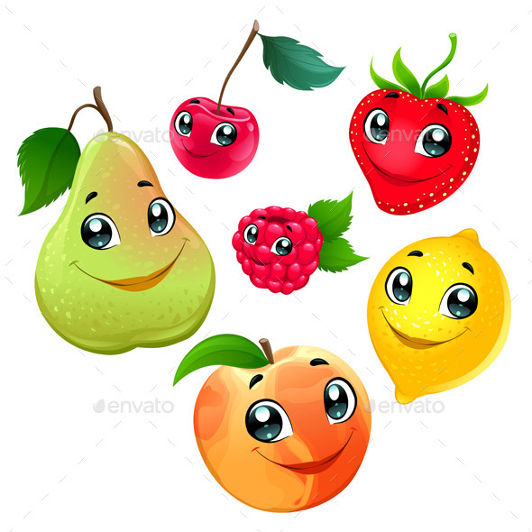 GraphicRiver Family of Fruits 11246515 GraphicRiver Family of Fruits 11246515