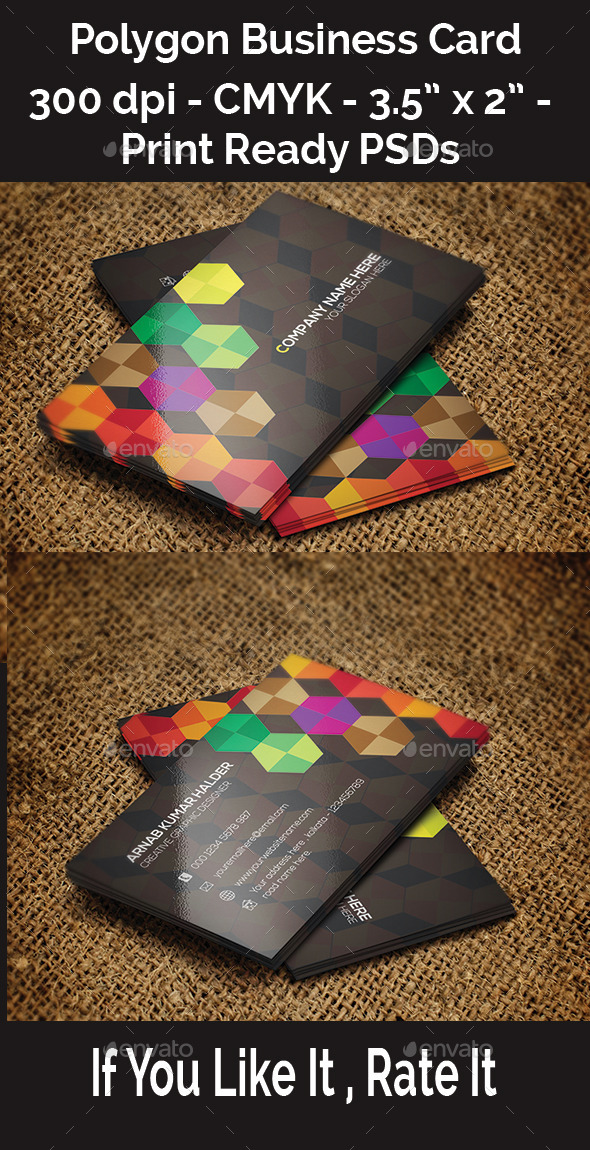 Polygon Business Card (Creative)