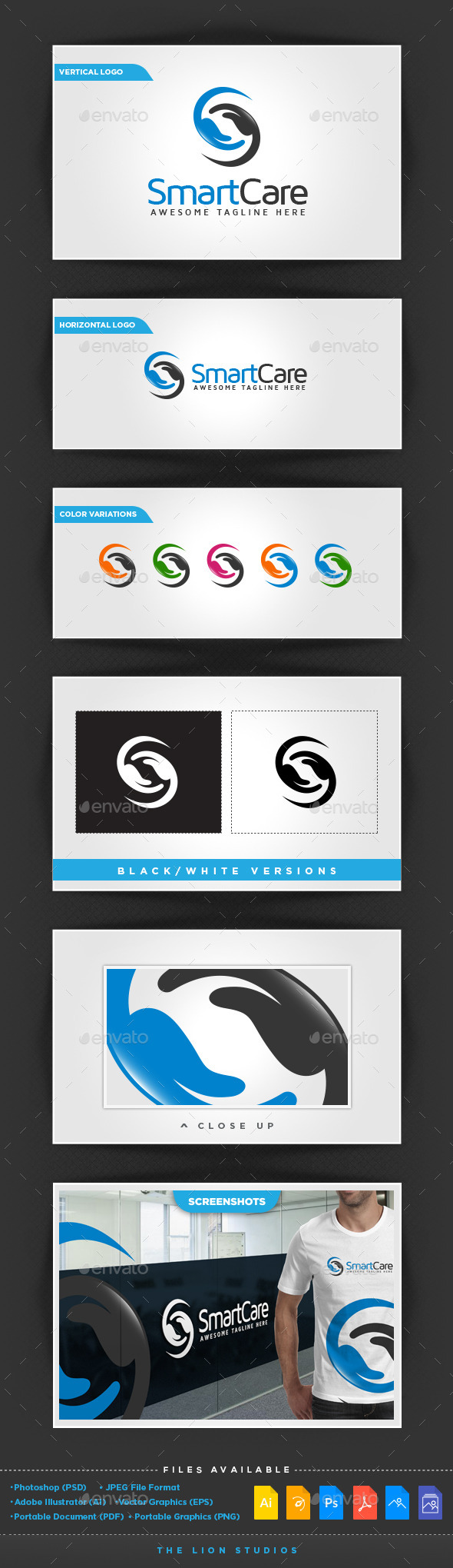 GraphicRiver SmartCare Logo Template 11222580 GraphicRiver SmartCare Logo Template 11222580