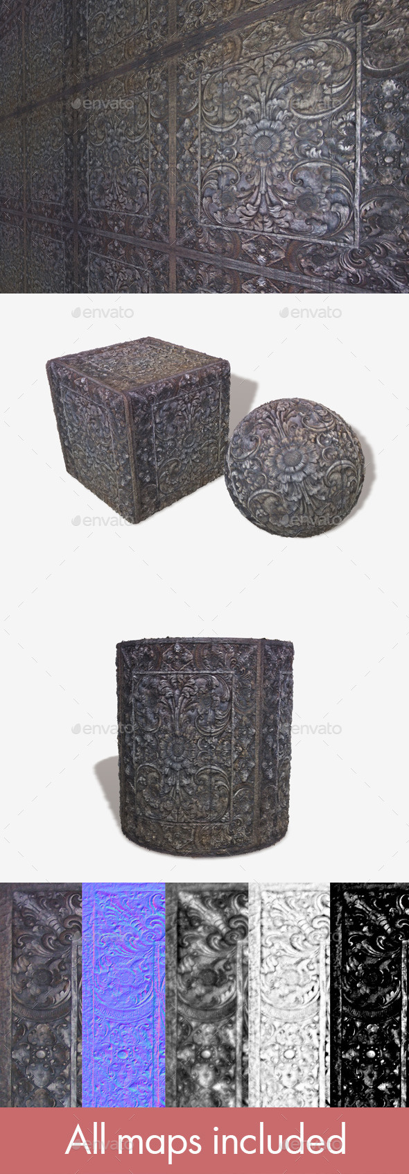 3DOcean Intricate Carved Wooden Panel 11249675 3DOcean Intricate Carved Wooden Panel 11249675