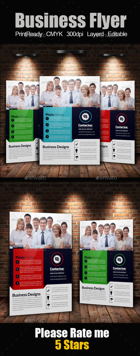 GraphicRiver A4 Business Flyer Template 11250367 GraphicRiver A4 Business Flyer Template 11250367