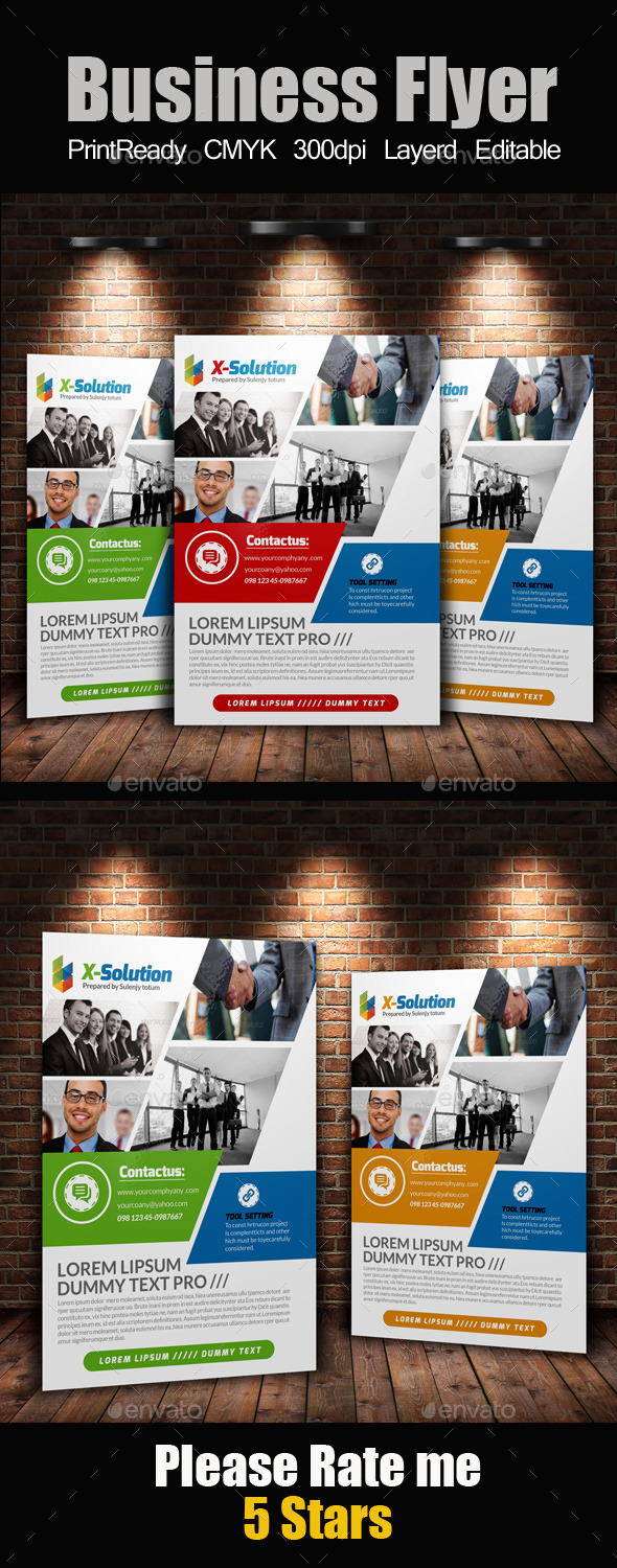 GraphicRiver A4 Business Flyer Template 11250774 GraphicRiver A4 Business Flyer Template 11250774