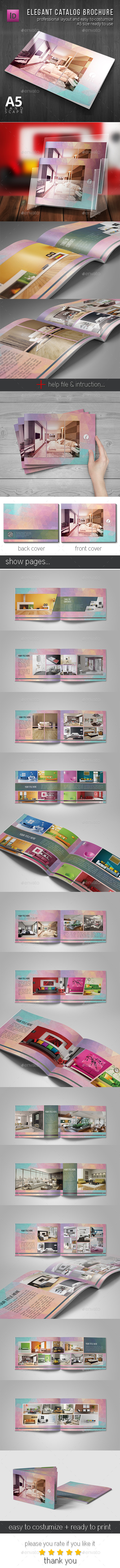 GraphicRiver Elegant Catalog Brochure 11247548 GraphicRiver Elegant Catalog Brochure 11247548
