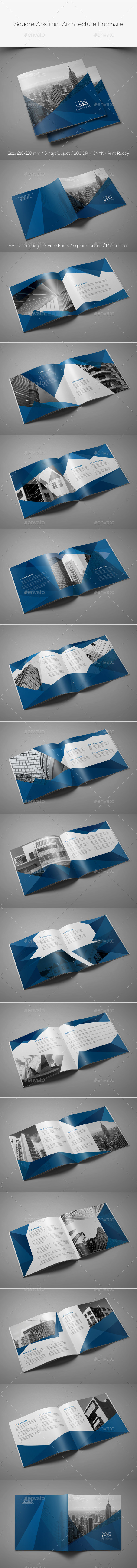 GraphicRiver Square Abstract Architecture Brochure 11252850 GraphicRiver Square Abstract Architecture Brochure 11252850