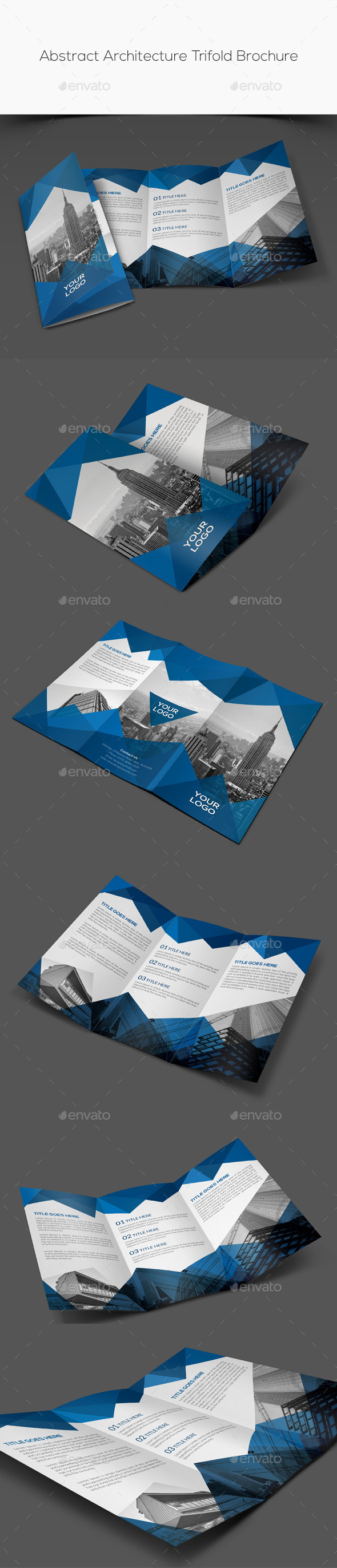 GraphicRiver Abstract Architecture Trifold Brochure 11252911 GraphicRiver Abstract Architecture Trifold Brochure 11252911