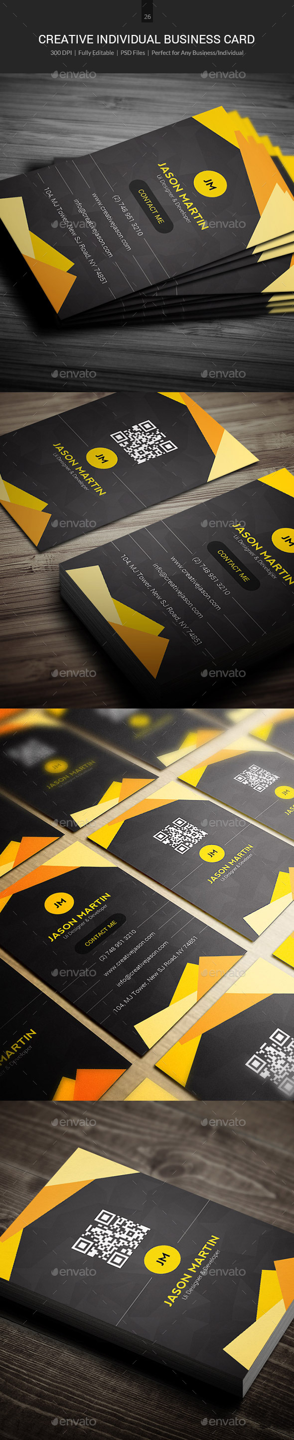 GraphicRiver Creative Individual Business Card 26 11252944 GraphicRiver Creative Individual Business Card 26 11252944