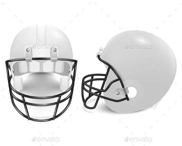 GraphicRiver Two Vector Football Helmets Front And Side View 11253042 GraphicRiver Two Vector Football Helmets Front And Side View 11253042