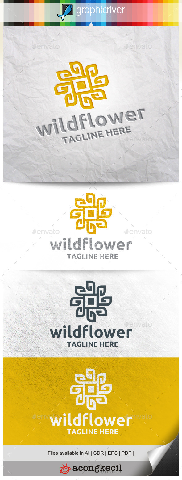 GraphicRiver Wild Flower 11254887 GraphicRiver Wild Flower 11254887