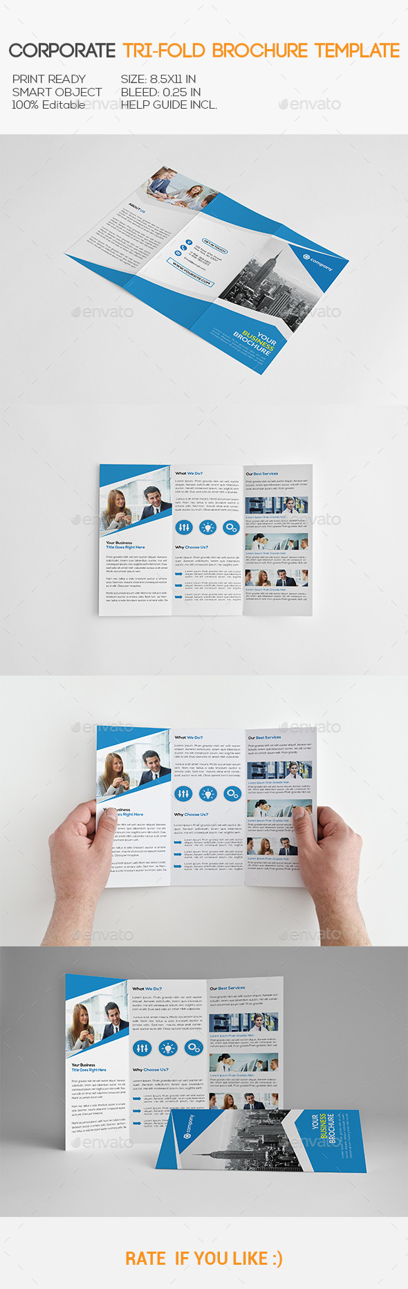 GraphicRiver Corporate Trifold Brochure 11255738 GraphicRiver Corporate Trifold Brochure 11255738