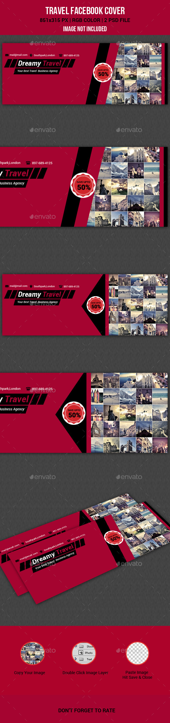 GraphicRiver Travel Facebook Timeline Cover 11247214 GraphicRiver Travel Facebook Timeline Cover 11247214