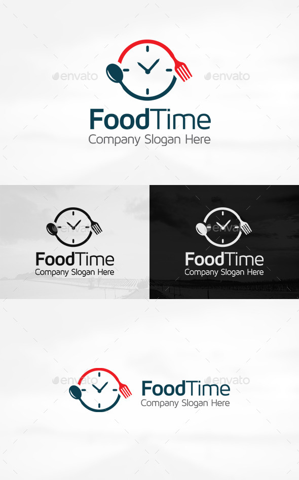 GraphicRiver Food Time Logo 11256218 GraphicRiver Food Time Logo 11256218