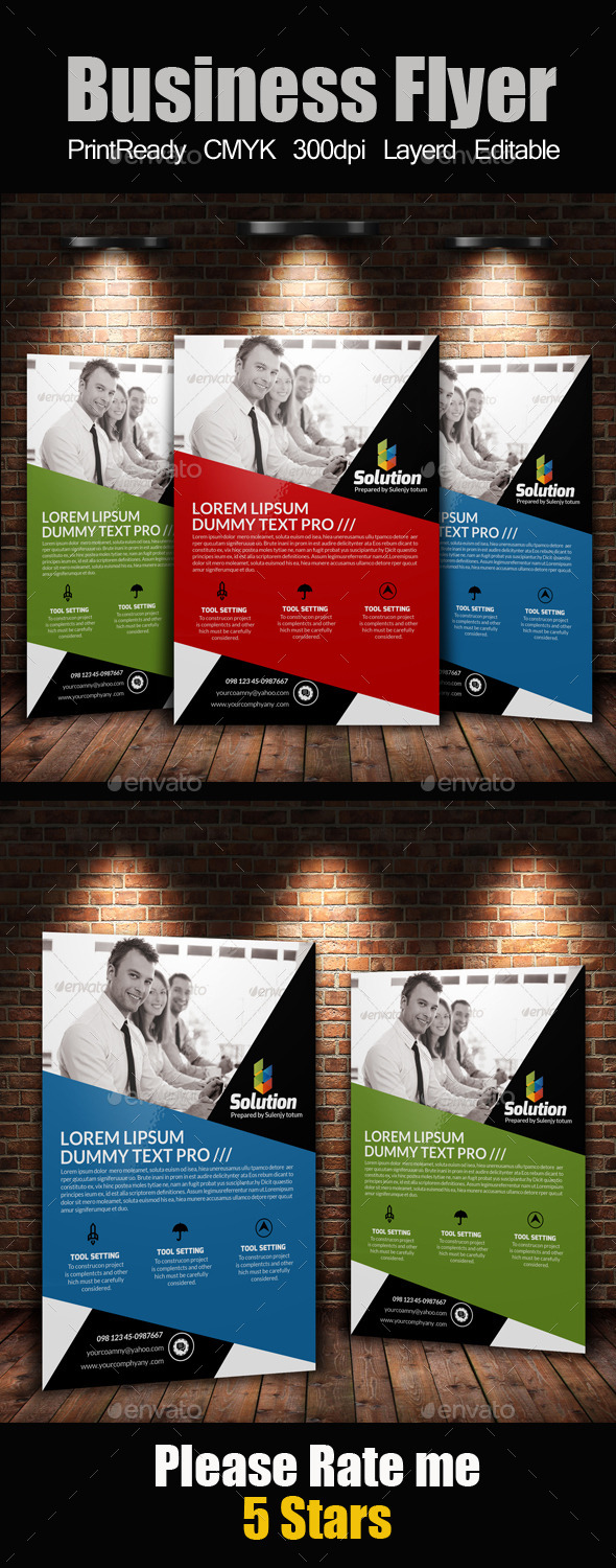 GraphicRiver A4 Business Flyer Template 11256329 GraphicRiver A4 Business Flyer Template 11256329