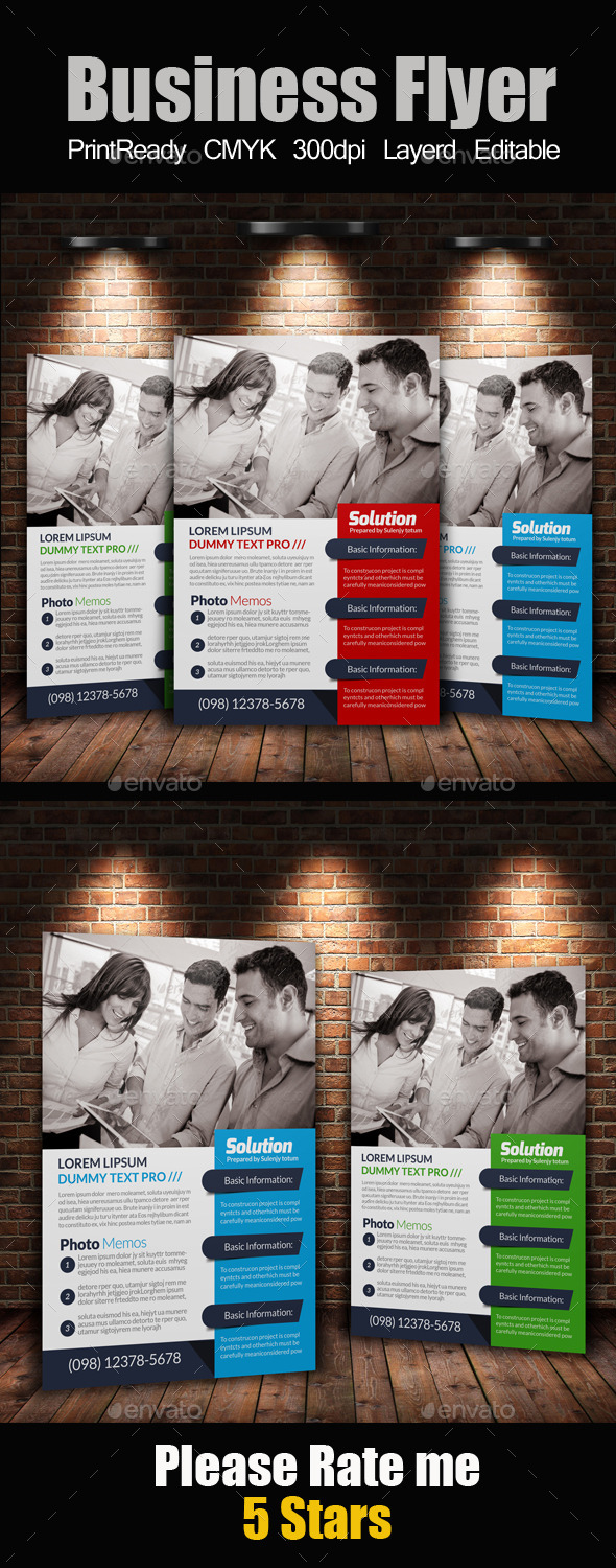 GraphicRiver A4 Business Flyer Template 11256911 GraphicRiver A4 Business Flyer Template 11256911