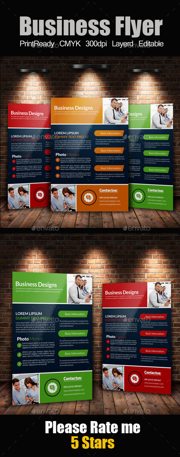 GraphicRiver A4 Business Flyer Template 11257214 GraphicRiver A4 Business Flyer Template 11257214