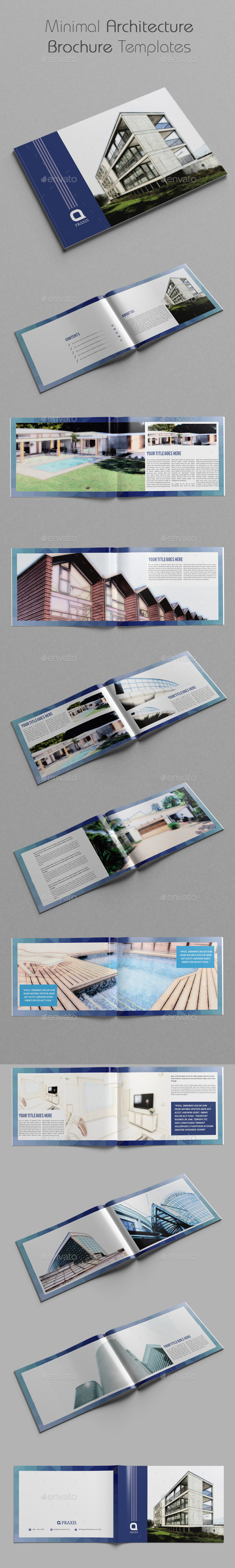 GraphicRiver Minimal Architecture Brochure Templates 11258221 GraphicRiver Minimal Architecture Brochure Templates 11258221