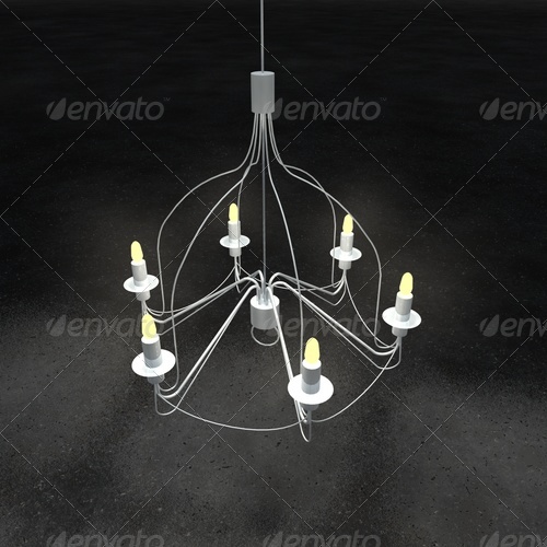 chandelier IKEA - 3DOcean Item for Sale