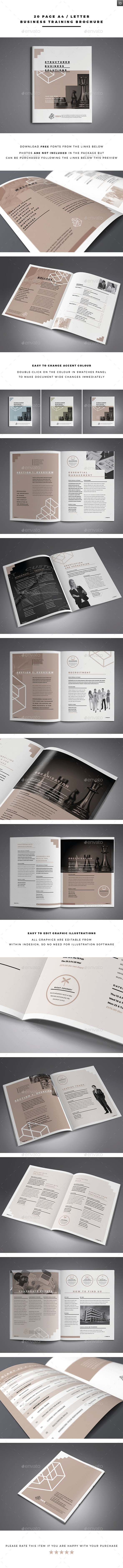 GraphicRiver Business Training Brochure 11258367 GraphicRiver Business Training Brochure 11258367