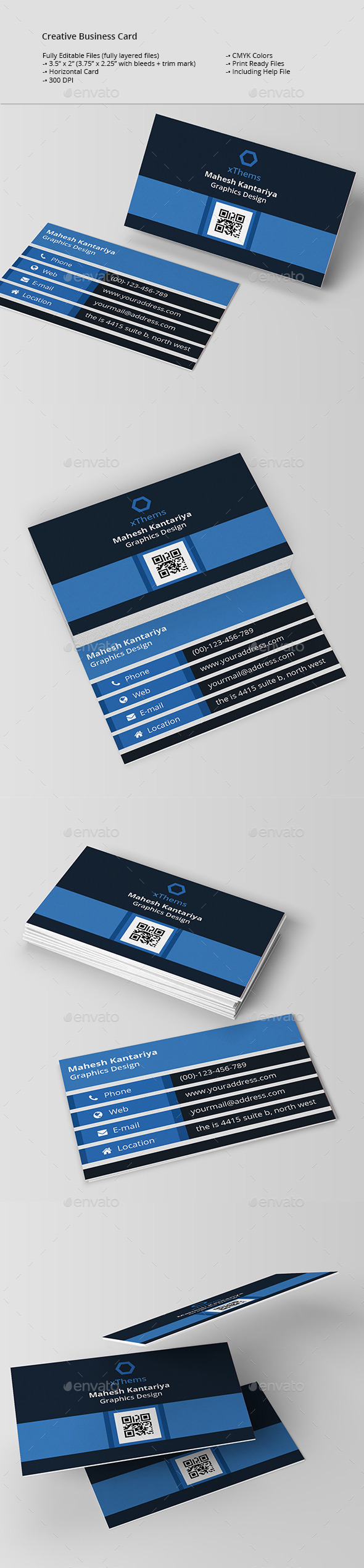 GraphicRiver Simply Business Card 11258537 GraphicRiver Simply Business Card 11258537