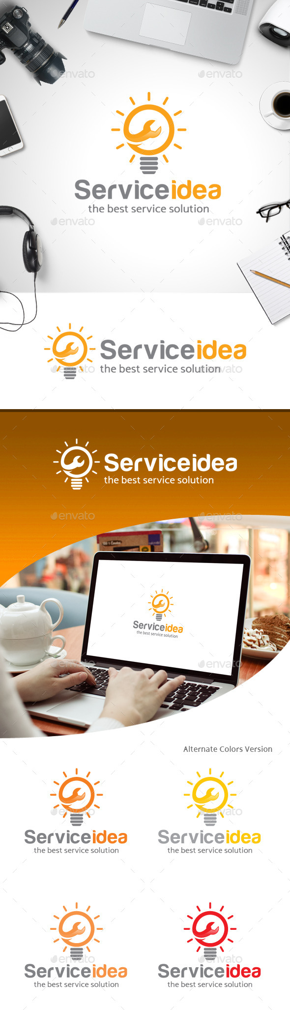GraphicRiver Service Idea Logo 11258741 GraphicRiver Service Idea Logo 11258741