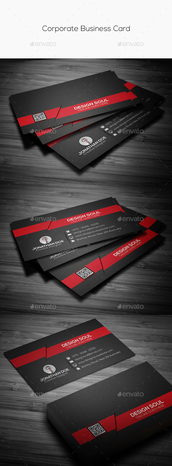 GraphicRiver Corporate Business Card 11259260 GraphicRiver Corporate Business Card 11259260