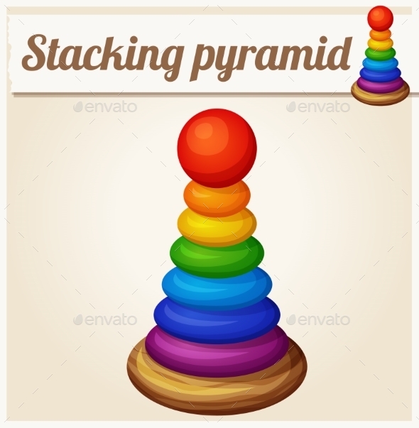 GraphicRiver Stacking Toy Pyramid Cartoon Vector Illustration 11259338 GraphicRiver Stacking Toy Pyramid Cartoon Vector Illustration 11259338