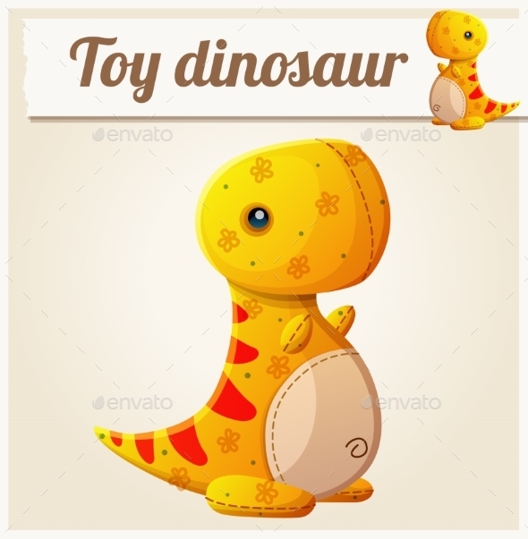 GraphicRiver Toy Dinosaur 6 Cartoon Vector Illustration 11259340 GraphicRiver Toy Dinosaur 6 Cartoon Vector Illustration 11259340