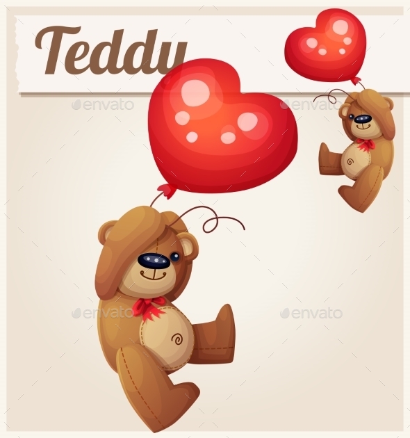 teddy bear cartoon love