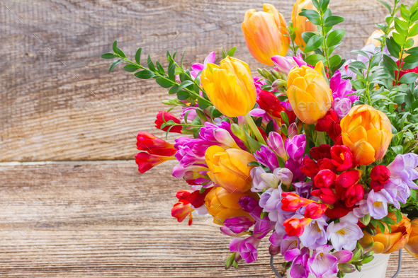 freesia and flowers (Misc) Photo Download