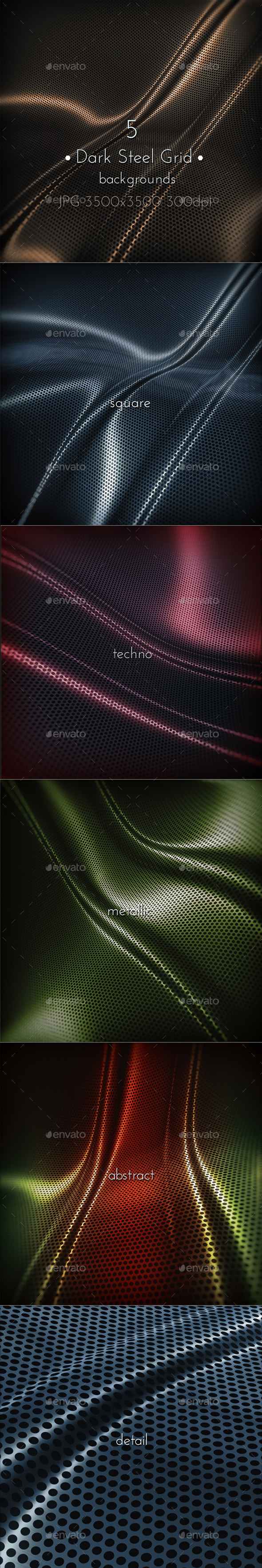 GraphicRiver Dark Steel Grid Background 11260114 GraphicRiver Dark Steel Grid Background 11260114