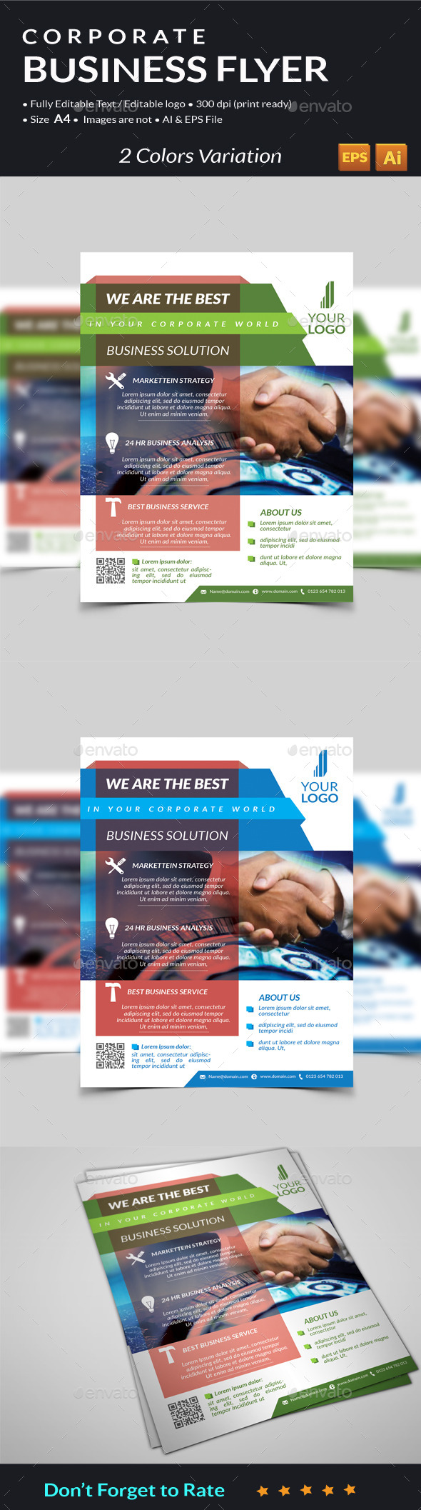 GraphicRiver Corporate Business Flyer 11260222 GraphicRiver Corporate Business Flyer 11260222