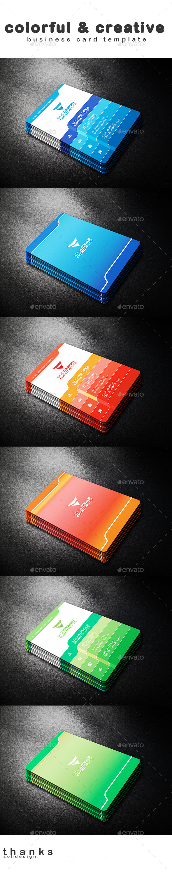 GraphicRiver Colorful & Creative Business Card Template 3 11261164 GraphicRiver Colorful & Creative Business Card Template 3 11261164