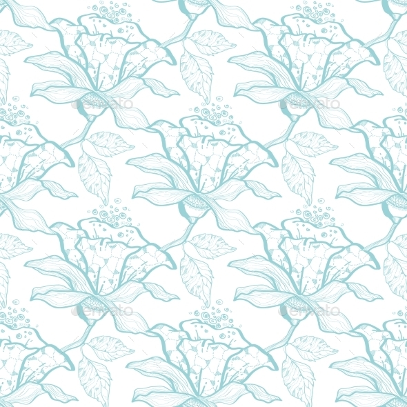 GraphicRiver Vector Light Blue Lace Florals Seamless Pattern 11261208 GraphicRiver Vector Light Blue Lace Florals Seamless Pattern 11261208