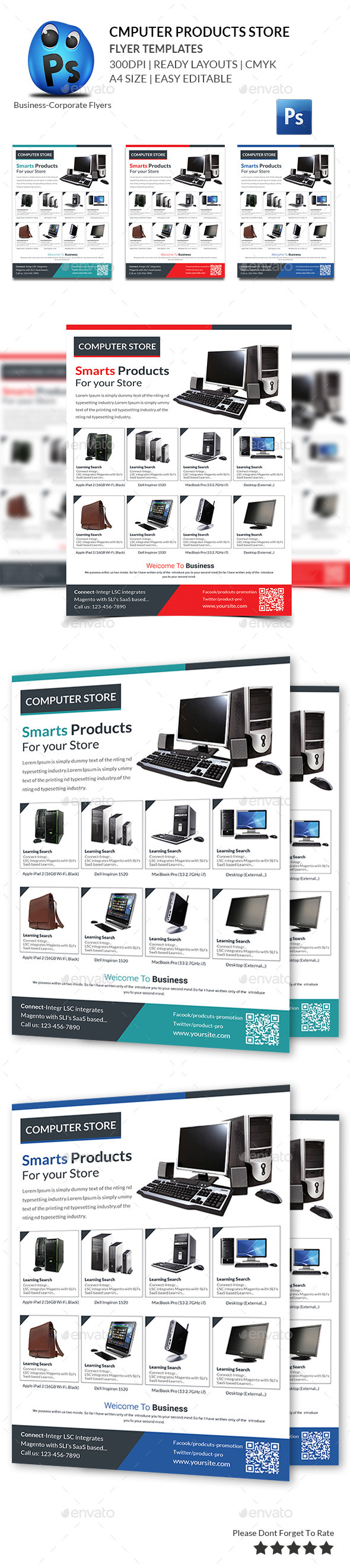 GraphicRiver Products Store Flyer Print Templates 11262113 GraphicRiver Products Store Flyer Print Templates 11262113