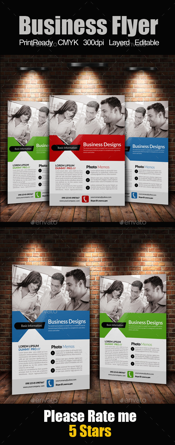 GraphicRiver A4 Business Flyer Template 11262115 GraphicRiver A4 Business Flyer Template 11262115