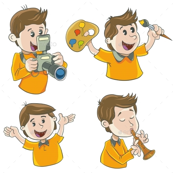 Stock Vector - GraphicRiver Character Boy 11262836 » Dondrup.com