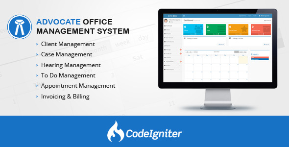 CodeCanyon Advocate Office Management System 11039520 CodeCanyon Advocate Office Management System 11039520