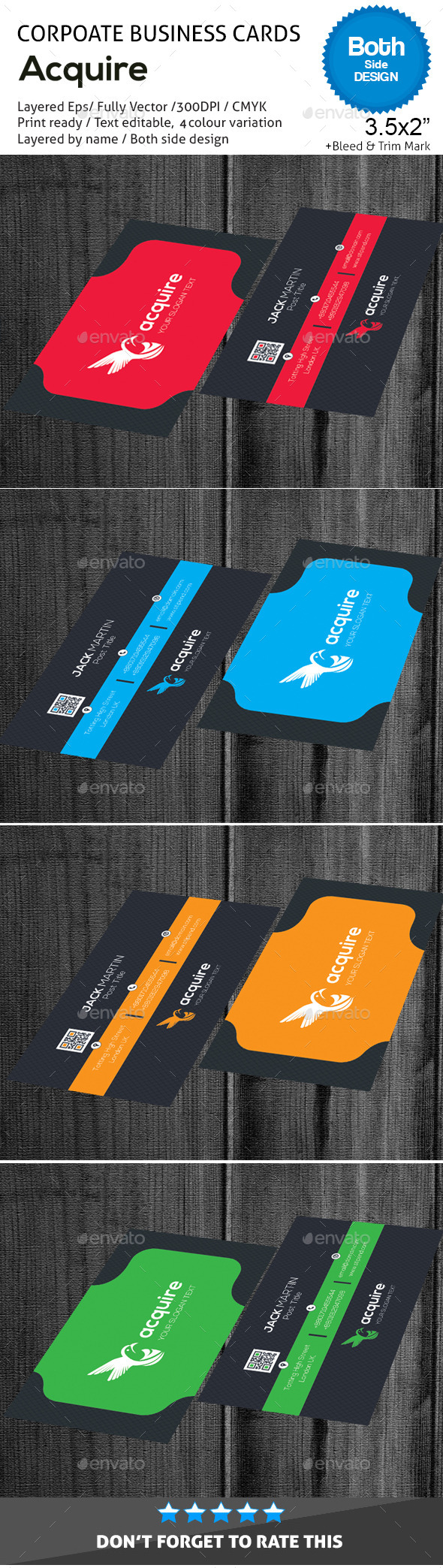 GraphicRiver Acquire 2 Corporate Business Cards 11263579 GraphicRiver Acquire 2 Corporate Business Cards 11263579