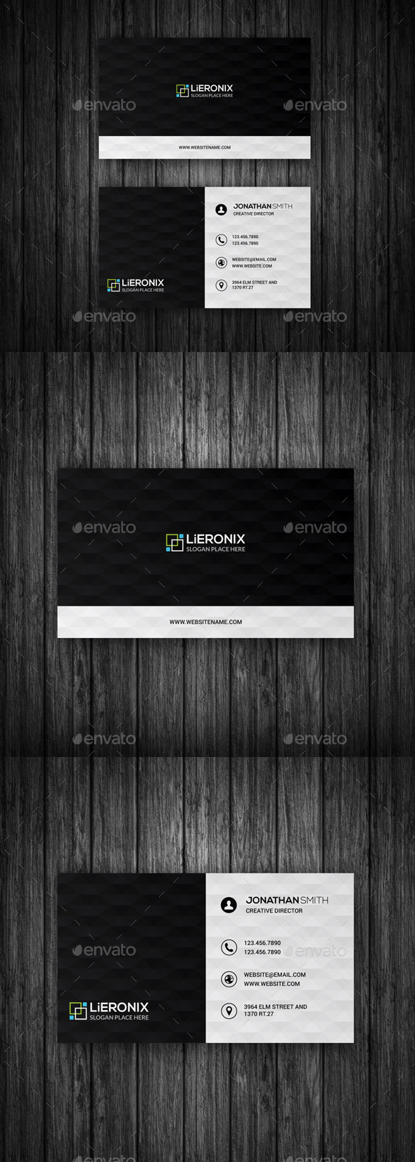 GraphicRiver Geometric Pattern Business Card 11264650 GraphicRiver Geometric Pattern Business Card 11264650
