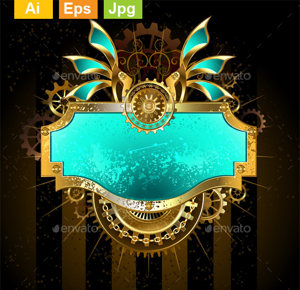 GraphicRiver Green Mechanical Banner 11264960 GraphicRiver Green Mechanical Banner 11264960