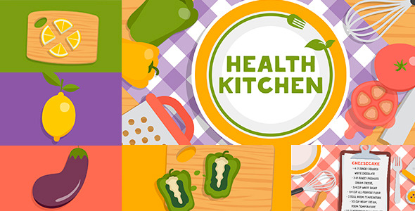 Free download Health Kitchen. TV Show Pack nulled Videohive