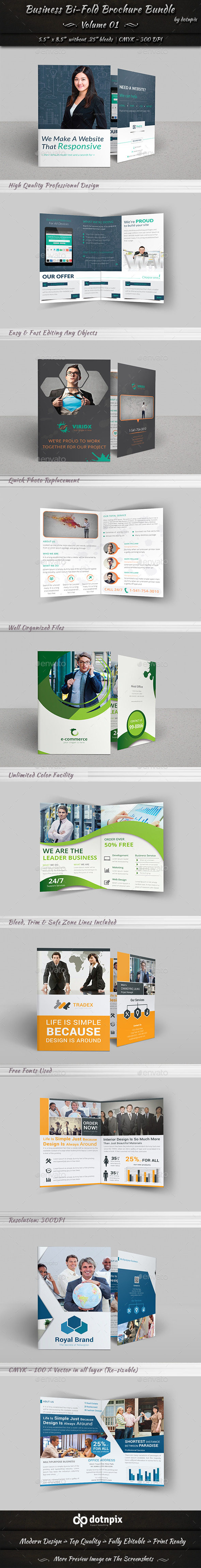 GraphicRiver Business Bi-Fold Brochure Bundle Volume 1 11266155 GraphicRiver Business Bi-Fold Brochure Bundle Volume 1 11266155