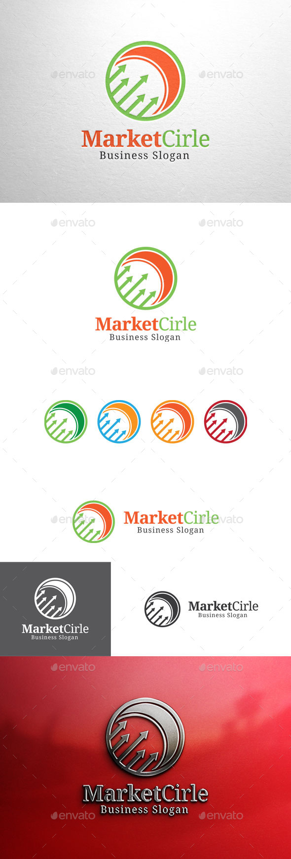 GraphicRiver Market Cirle Graph Logo 11267572 GraphicRiver Market Cirle Graph Logo 11267572