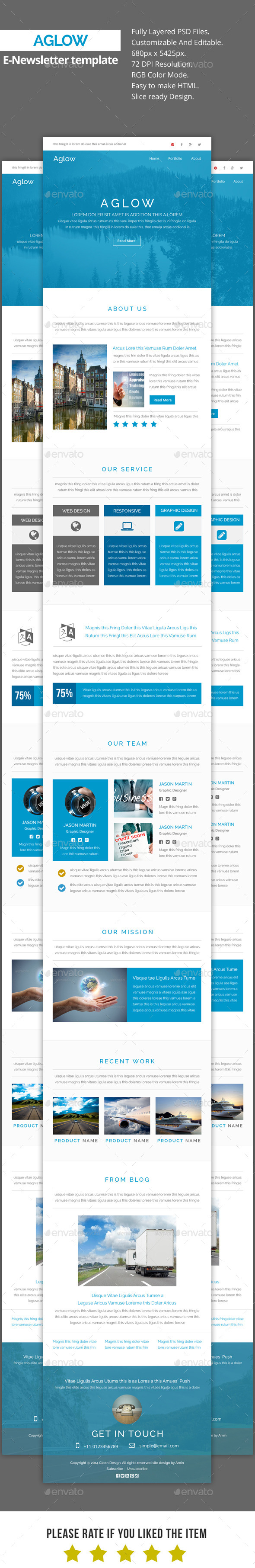 GraphicRiver Aglow Multipurpose E-Newsletter Template 11267879 GraphicRiver Aglow Multipurpose E-Newsletter Template 11267879