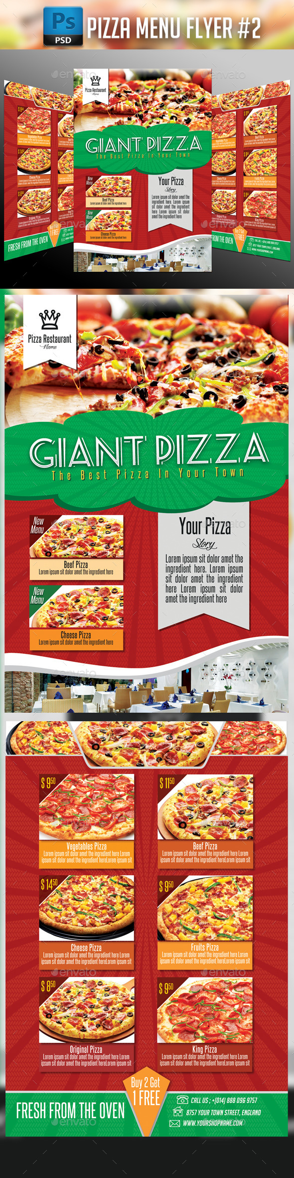 Pizza Flyer (Food Menus)