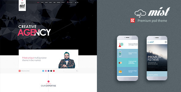 ThemeForest Mist-One Page Multipurpose Creative Template 9447465 ThemeForest Mist-One Page Multipurpose Creative Template 9447465