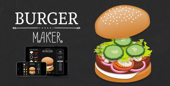CodeCanyon Burger Maker HTML5 Game 11270308 CodeCanyon Burger Maker HTML5 Game 11270308
